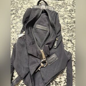 Rebecca Minkoff Black Nylon Backpack (Used Like New)